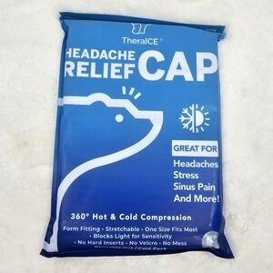 Theraice headache relief cap hot & cold compression